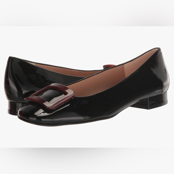 NEW, French Sole FS/NY Womens Leather Drum2 Ballet Flats Buckle Accent Size 8 - Picture 14 of 14